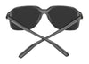 SPY HOTSPOT Sunglasses | Size 59 / Matte Translucent Black / Gray Polar
