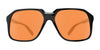 SPY HOTSPOT Sunglasses | Size 59 / Matte Translucent Black / Gray Polar