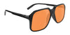 SPY HOTSPOT Sunglasses | Size 59 / Matte Translucent Black / Gray Polar