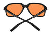 SPY HOTSPOT Sunglasses | Size 59 / Matte Translucent Black / Gray Polar