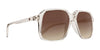 SPY HOTSPOT Sunglasses | Size 59 / Warm Crystal / Dark Brown Fade