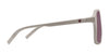 SPY HOTSPOT Sunglasses | Size 59 / Matte Translucent Black / Gray Polar