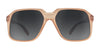 SPY HOTSPOT Sunglasses | Size 59 / Matte Translucent Black / Gray Polar