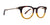 SPY KADEN Fusion Eyeglasses / Honey Tort Fade Brushed Black