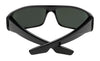 SPY LOGAN Sunglasses | Size 61 / Black Soft Matte / Happy Gray Green
