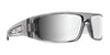 SPY LOGAN Sunglasses | Size 61 / Black Soft Matte / Happy Gray Green