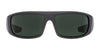 SPY LOGAN Safety Glasses | Size 61 / Matte Black / HD Plus Bronze Polar with Green Spectra Mirror