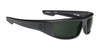 SPY LOGAN Safety Glasses | Size 61 / Matte Black / HD Plus Bronze Polar with Green Spectra Mirror