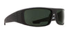 SPY LOGAN Sunglasses | Size 61 / Black Soft Matte / Happy Gray Green