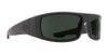 SPY LOGAN Safety Glasses | Size 61 / SOSI Matte Black ANSI RX / Happy Gray Green ANSI