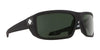 SPY MCCOY Sunglasses | Size 63 / Soft Matte Black / Happy Gray Green Polar