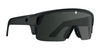 SPY MONOLITH 50/50 Sunglasses | Size 142 / Black Matte / Happy Gray Green Polar with Black Spectra Mirror