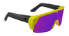 SPY MONOLITH 50/50 Sunglasses | Size 142 / Black Matte / Happy Bronze with Orange Spectra Mirror