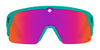 SPY MONOLITH 50/50 Sunglasses | Size 142 / Black Matte / Happy Bronze with Orange Spectra Mirror