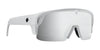 SPY MONOLITH 50/50 Sunglasses | Size 142 / White Matte / Happy Bronze Platinum Mirror