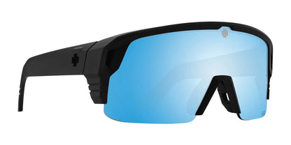 SPY MONOLITH 50/50 Sunglasses Matte Black / Happy Boost Bronze Polar Ice Blue Spectra Mirror