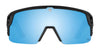 SPY MONOLITH 50/50 Sunglasses | Size 142 / Black Matte / Happy Bronze with Orange Spectra Mirror
