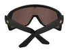 SPY MONOLITH Sunglasses | Size 138 / Black Matte / Happy Gray Green with Black Spectra Mirror