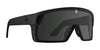 SPY MONOLITH Sunglasses | Size 138 / Black Matte / Happy Gray Green with Black Spectra Mirror
