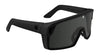 SPY MONOLITH Sunglasses | Size 138 / Black Matte / Happy Gray Green with Black Spectra Mirror