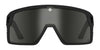SPY MONOLITH Sunglasses | Size 138 / Black Matte / Happy Gray Green with Black Spectra Mirror