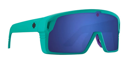 SPY Monolith Sunglasses Matte Teal / Happy Grey Green with Dark Blue Spectra