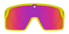 SPY MONOLITH Sunglasses | Size 138 / Black Matte / Happy Gray Green with Black Spectra Mirror