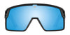 SPY MONOLITH Sunglasses | Size 138 / Black Matte / Happy Gray Green with Black Spectra Mirror