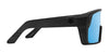 SPY MONOLITH Sunglasses | Size 138 / Black Matte / Happy Gray Green with Black Spectra Mirror