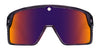 SPY MONOLITH Sunglasses | Size 138 / Black Matte / Happy Gray Green with Black Spectra Mirror
