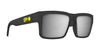 SPY MONTANA Sunglasses | Size 54 / Matte Translucent Black / Happy Bronze Platinum Mirror