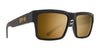 SPY MONTANA Sunglasses | Size 54 / Black Soft Matte / Happy Bronze with Gold Spectra Mirror