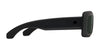 SPY NINETY Six Sunglasses | Size 58 / Clear Smoke / Happy Gray Green with Silver Spectra