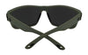SPY ROCKY Sunglasses | Size 64 / Matte Army Green / Happy Gray