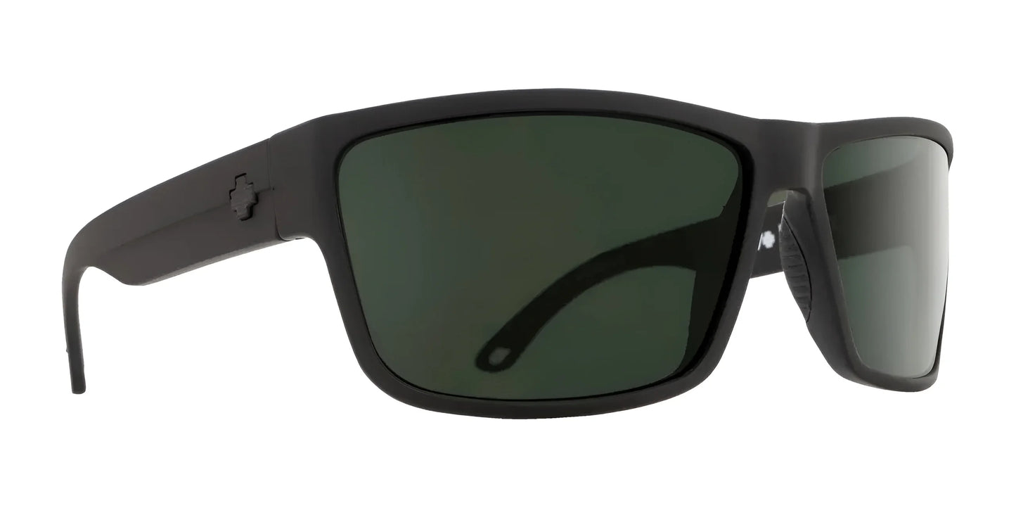 SPY ROCKY Sunglasses Matte Black / Happy Gray Green Polar