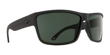 SPY ROCKY Sunglasses SOSI Matte Black / Happy Gray Green