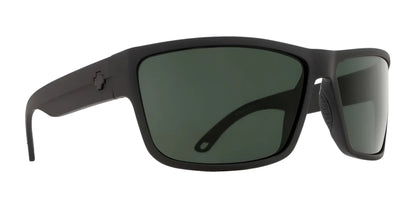 SPY ROCKY Sunglasses SOSI Matte Black / Happy Gray Green Polar