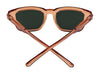SPY SAXONY Sunglasses | Size 53 / Matte Black / Happy Boost Bronze Polar Black Mirror