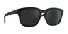 SPY SAXONY Sunglasses | Size 53 / Matte Black / Happy Boost Bronze Polar Black Mirror
