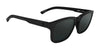 SPY SAXONY Sunglasses | Size 53 / Matte Black / Happy Boost Bronze Polar Black Mirror