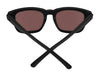 SPY SAXONY Sunglasses | Size 53 / Matte Black / Happy Boost Bronze Polar Black Mirror