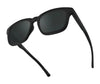 SPY SAXONY Sunglasses | Size 53 / Matte Black / Happy Boost Bronze Polar Black Mirror