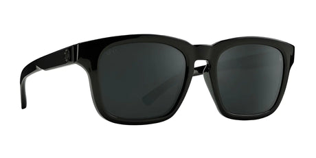 SPY SAXONY Sunglasses Black / Happy Gray Green with Black Spectra Mirror