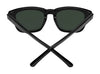 SPY SAXONY Sunglasses | Size 53 / Matte Black / Happy Boost Bronze Polar Black Mirror