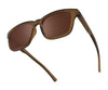 SPY SAXONY Sunglasses | Size 53 / Matte Black / Happy Boost Bronze Polar Black Mirror