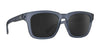 SPY SAXONY Sunglasses | Size 53 / Matte Translucent Sea Blue / Happy Gray