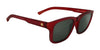 SPY SAXONY Sunglasses | Size 53 / Matte Black / Happy Boost Bronze Polar Black Mirror