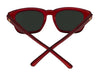 SPY SAXONY Sunglasses | Size 53 / Matte Black / Happy Boost Bronze Polar Black Mirror