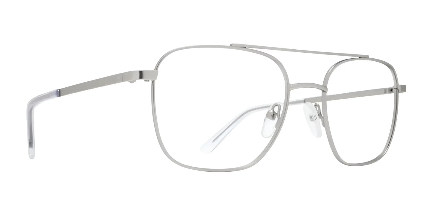 SPY TAMLAND Eyeglasses Silver Clear Matte