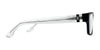 SPY VAUGHN Eyeglasses / Crystal Smoke / Size 54